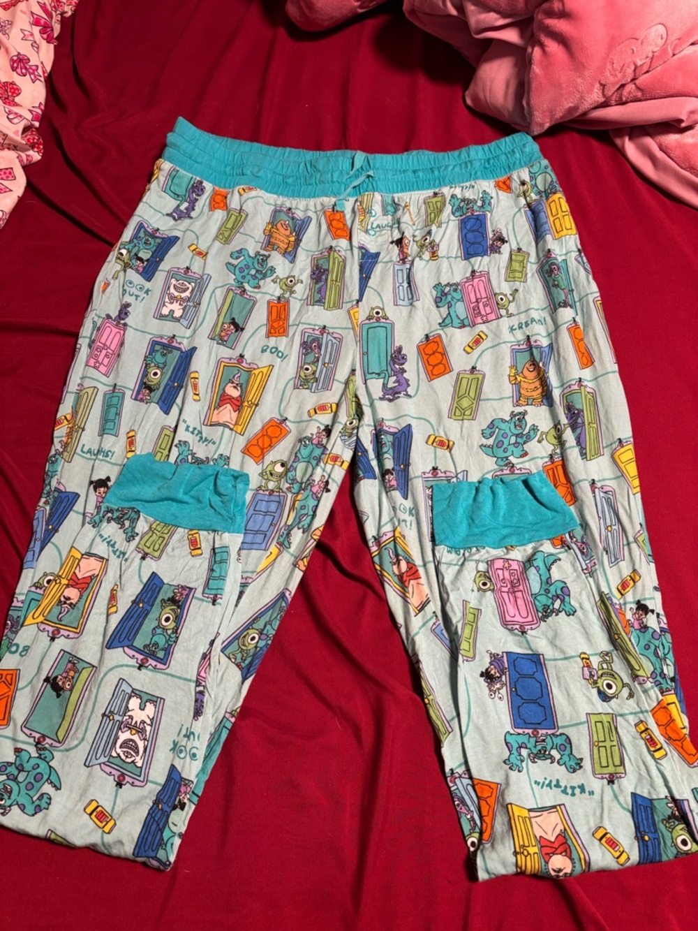 Little Sleepies X Monsters inc bamboo pajama pants